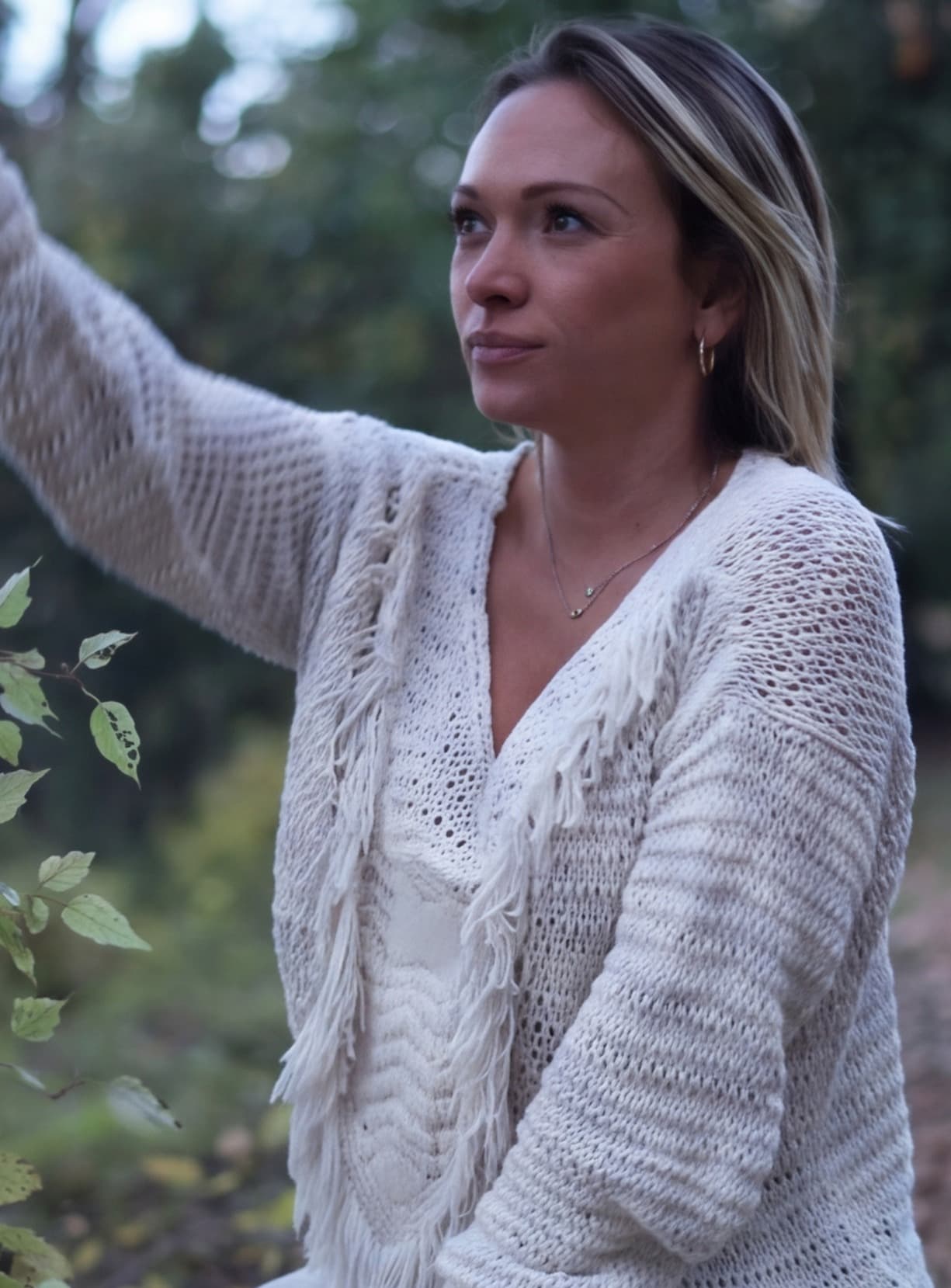 Barbara, en forêt — avant Renētre