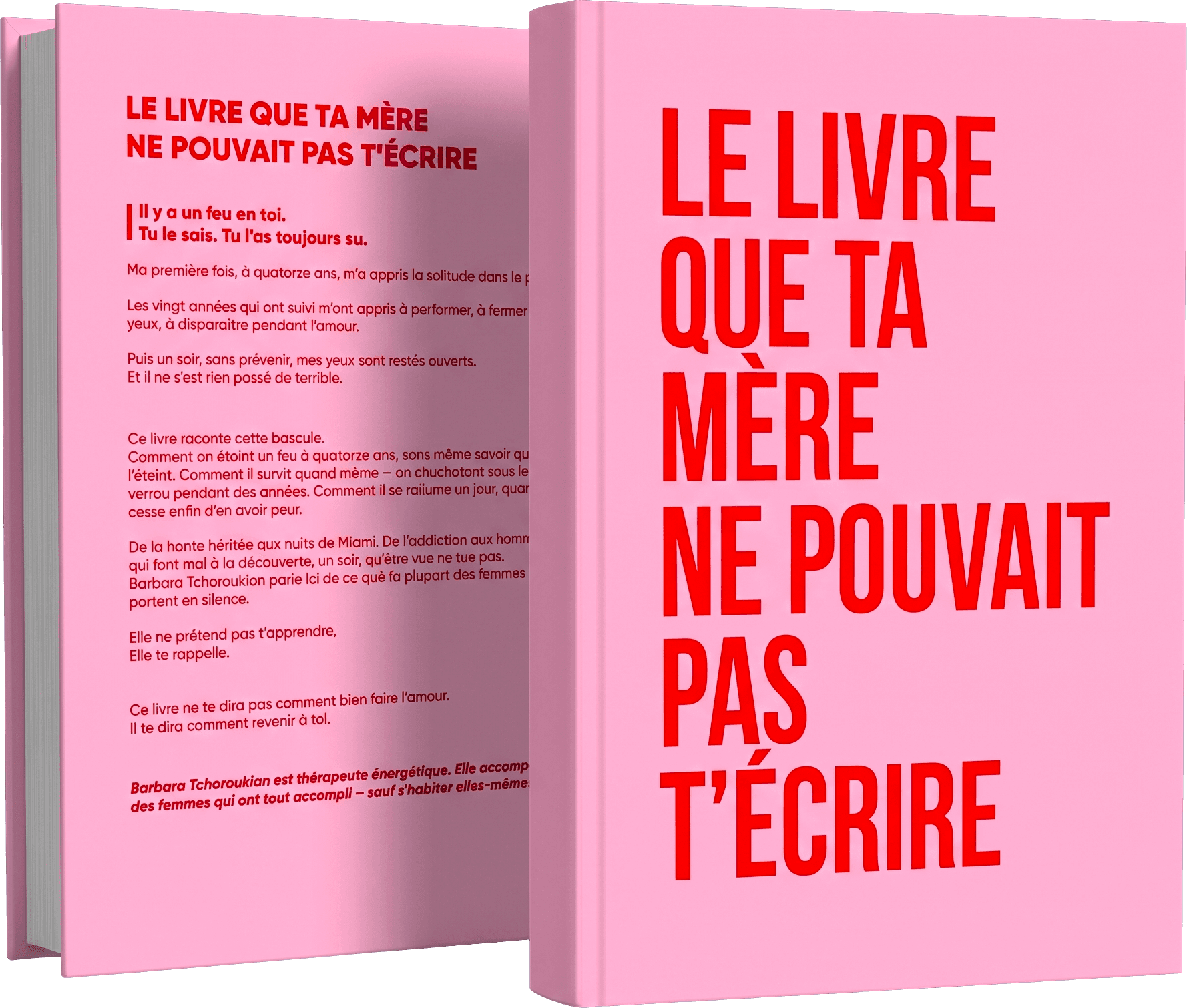 Couverture du livre « Le livre que ta mère ne pouvait pas t'écrire »